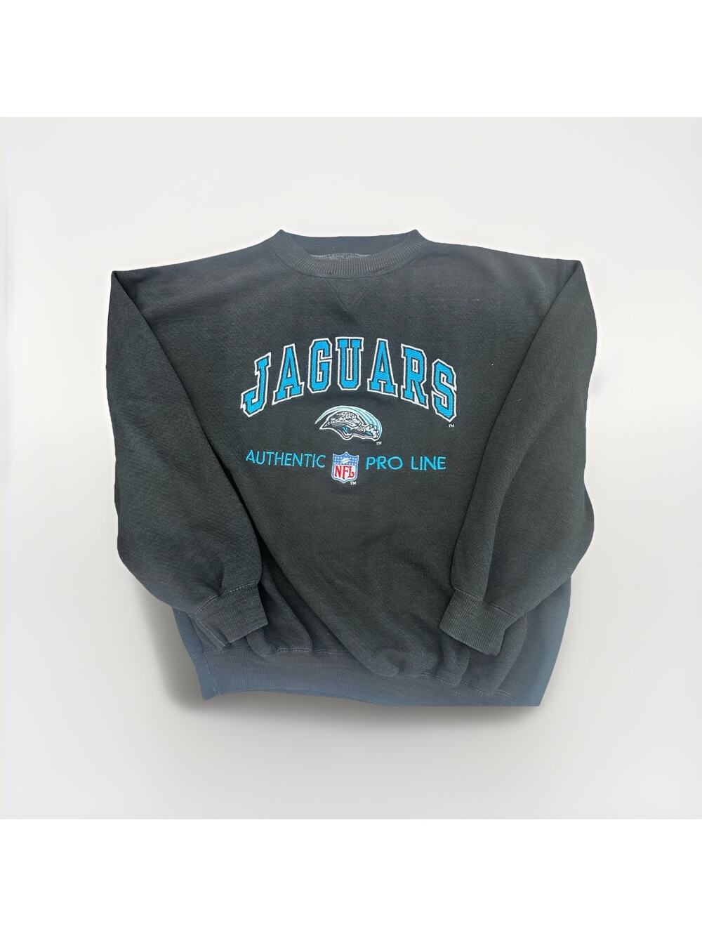 VTG 1995 Jacksonville Jaguars Logo Athletic XL Sweatshirt Banned Logo Prototype